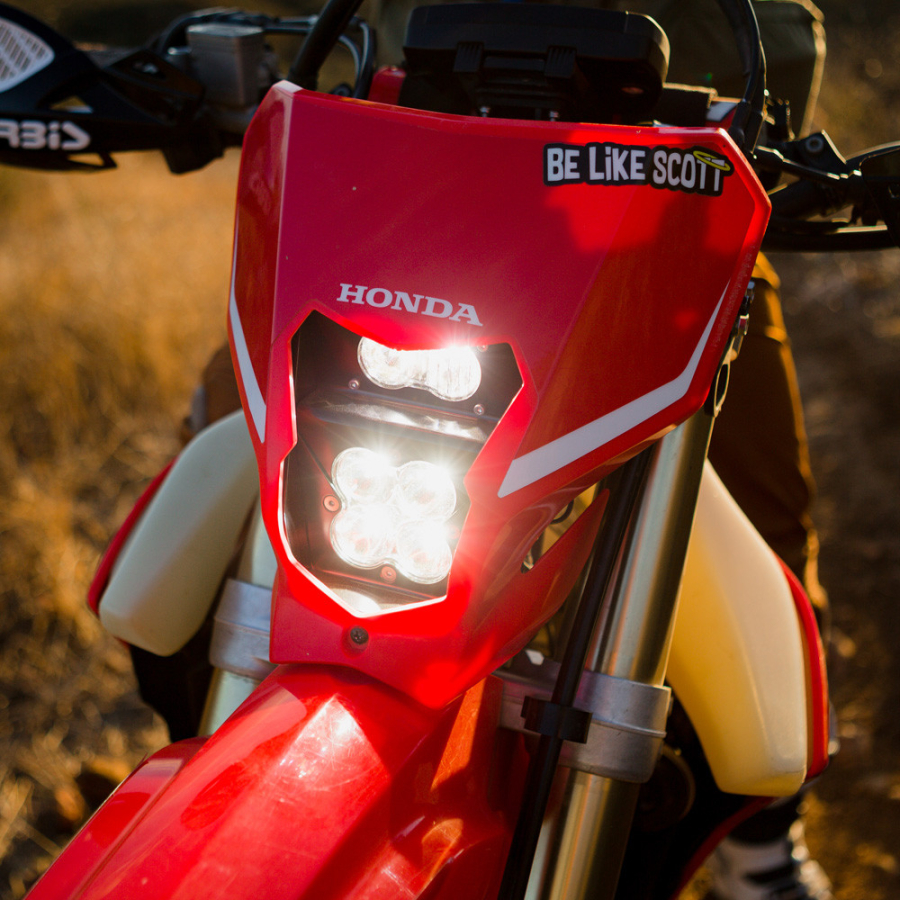 Baja Designs - Baja Designs Honda Squadron Pro/S2 Sport Headlight Kit - Honda 2019-22 CRF450L/RL - 490050 - Image 2