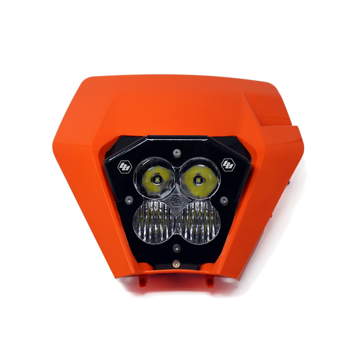 Baja Designs KTM LED Headlight Kit w/Shell XL Pro (17-19) A/C - 507198AC