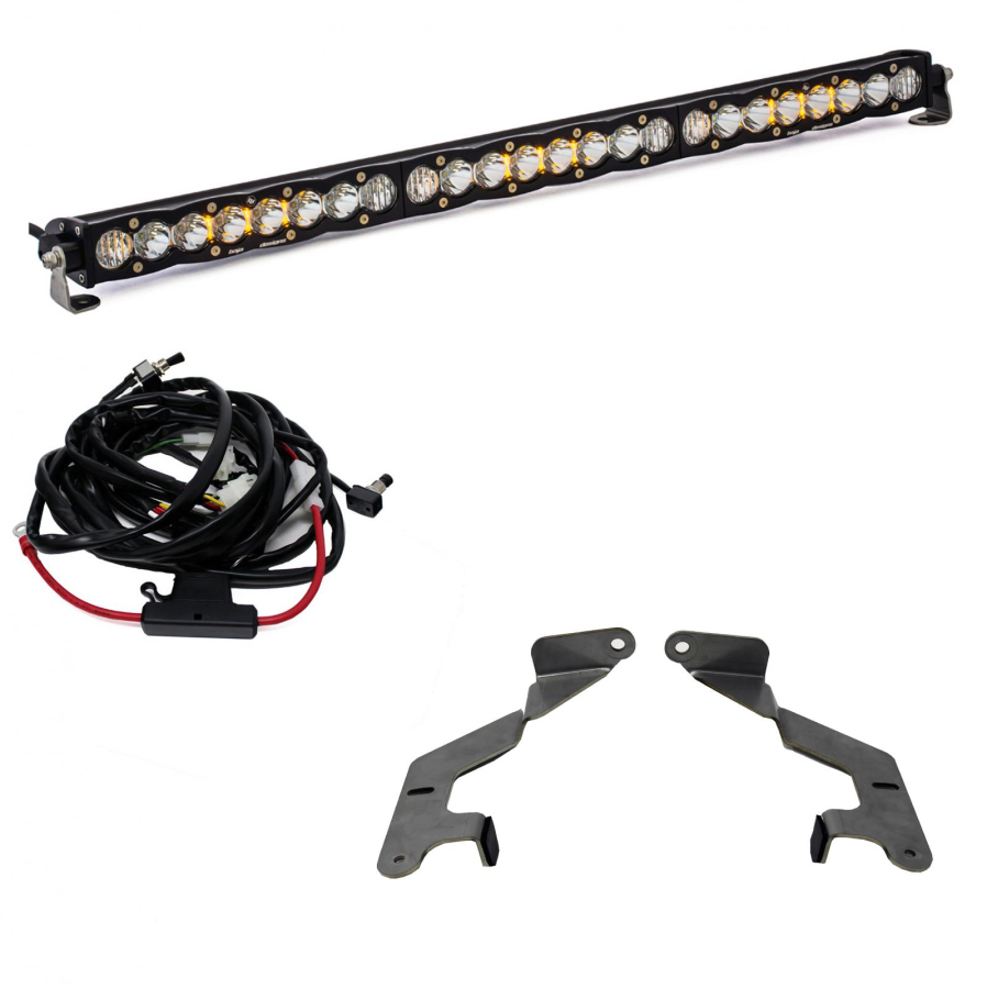 Baja Designs 30 Inch Grille LED Light Bar Kit For 14-On Toyota Tundra S8 Driving Combo - 447160
