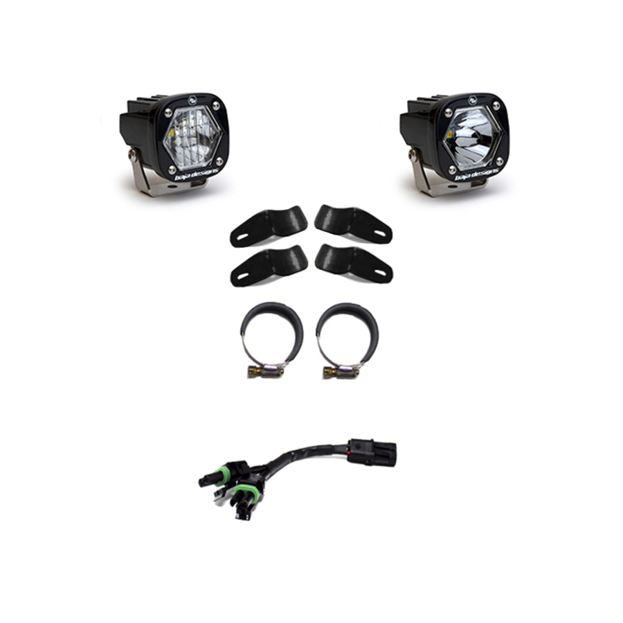 Baja Designs - Baja Designs S1 Universal Moto Kit Driving/Combo w/EFI - 507087 - Image 1