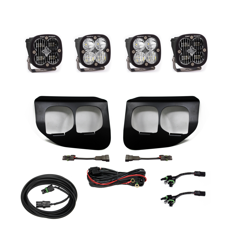 Baja Designs Ford Super Duty (20-22) Fog Lights Dual FPK SAE/Pro DC - 447736