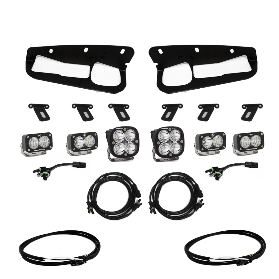 Baja Designs Bronco Fog Pocket Kit 21-Up Ford Bronco Sportsmen w/Upfitter - 447760UP