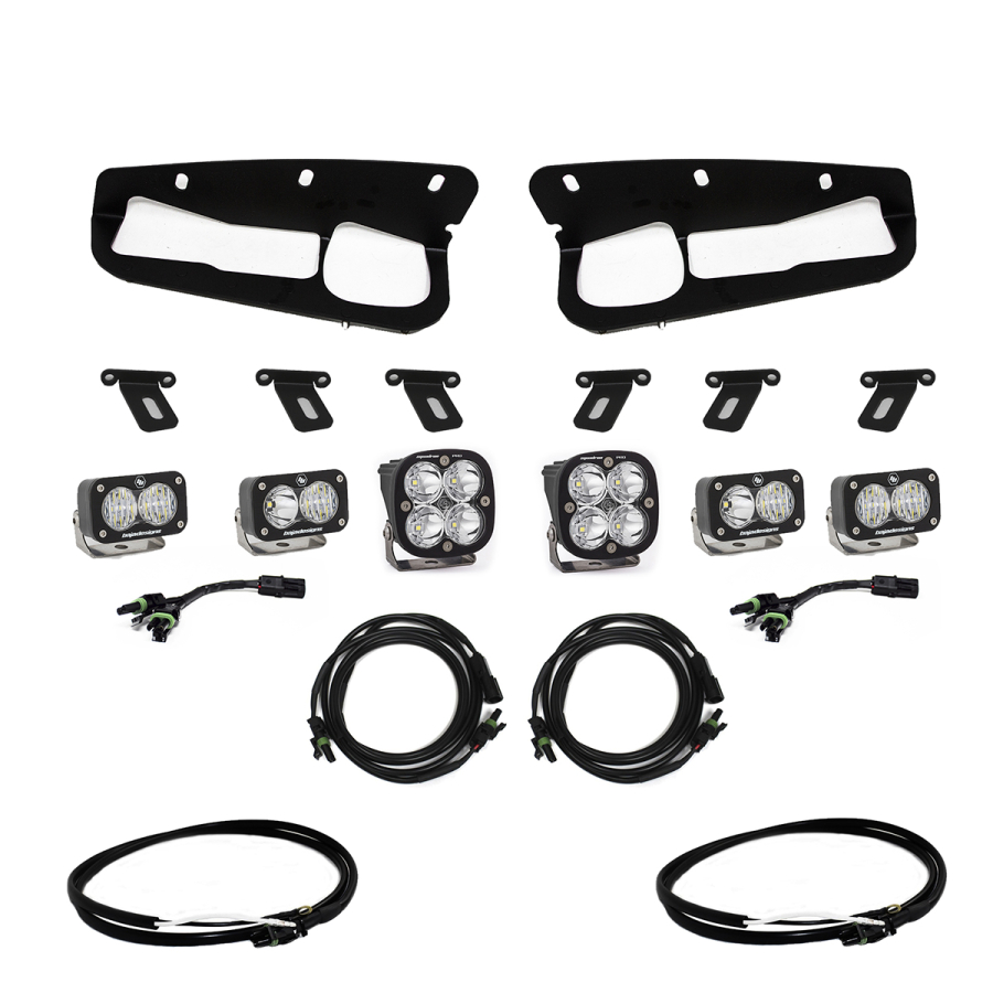 Baja Designs Bronco Fog Pocket Kit 21-Up Ford Bronco Pro w/Upfitter - 447763UP