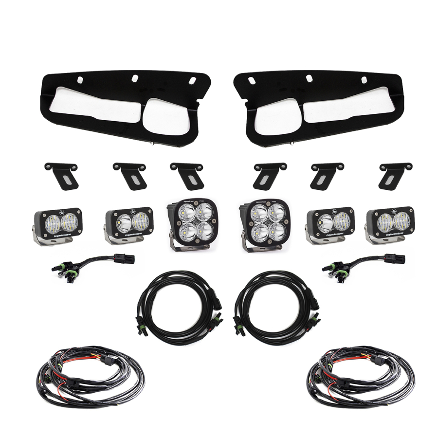 Baja Designs Bronco Fog Pocket Kit 21-Up Ford Bronco Pro - 447763