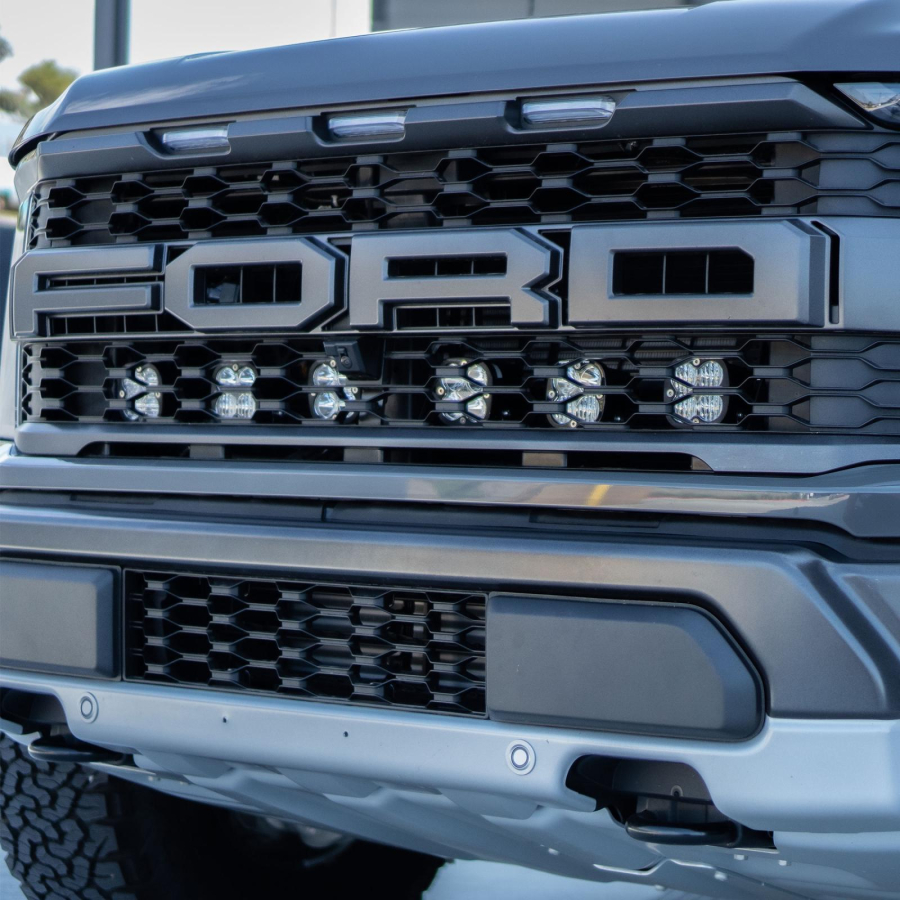 Baja Designs - 21+ Ford F-150 Raptor Grille Kit Squadron Sport - Image 2