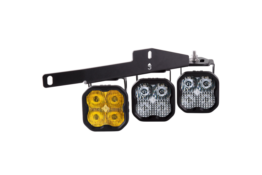 Diode Dynamics - Diode Dynamics SS3 LED Fog Light Kit for 2017-2020 Ford Raptor Yellow Pro - DD6366 - Image 4