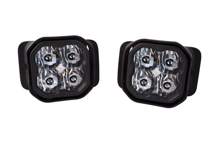 Diode Dynamics SS3 LED Fog Light Kit for 2015-2020 Ford F150 White SAE/DOT Driving Pro - DD6241-ss3fog-1028