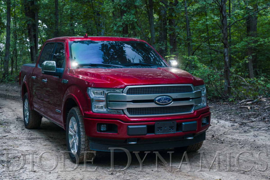 Diode Dynamics - Diode Dynamics SS3 LED Ditch Light Kit for 2015-2020 Ford F-150/Raptor, Pro Yellow Combo - DD6570 - Image 5