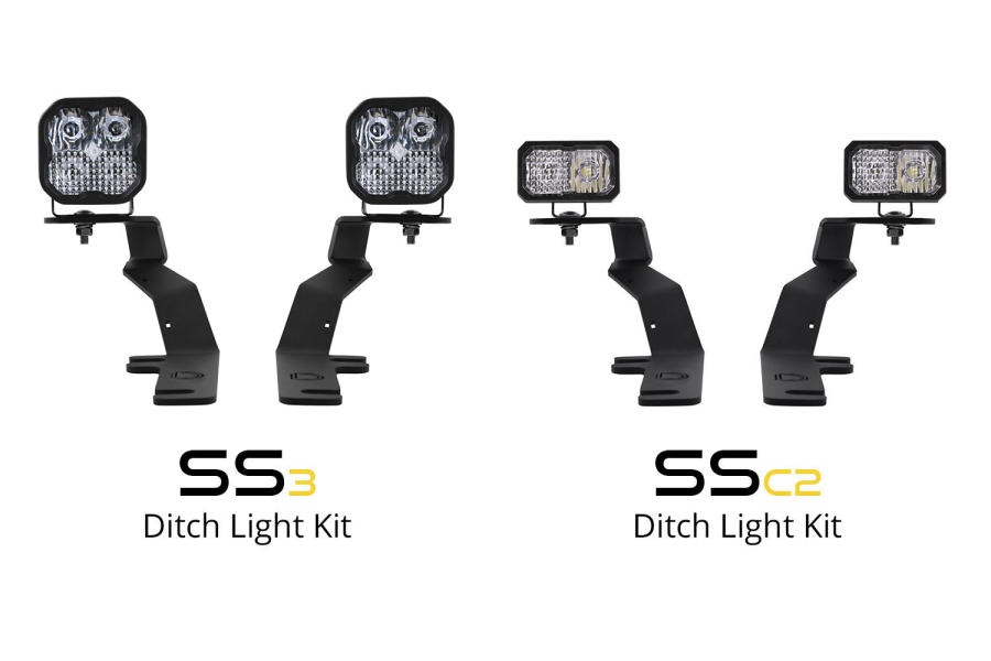 Diode Dynamics - Diode Dynamics Stage Series 2in LED Ditch Light Kit for 2017-2020 Ford Raptor, Pro Yellow Combo - ss3dtch-1040-DD6574 - Image 5