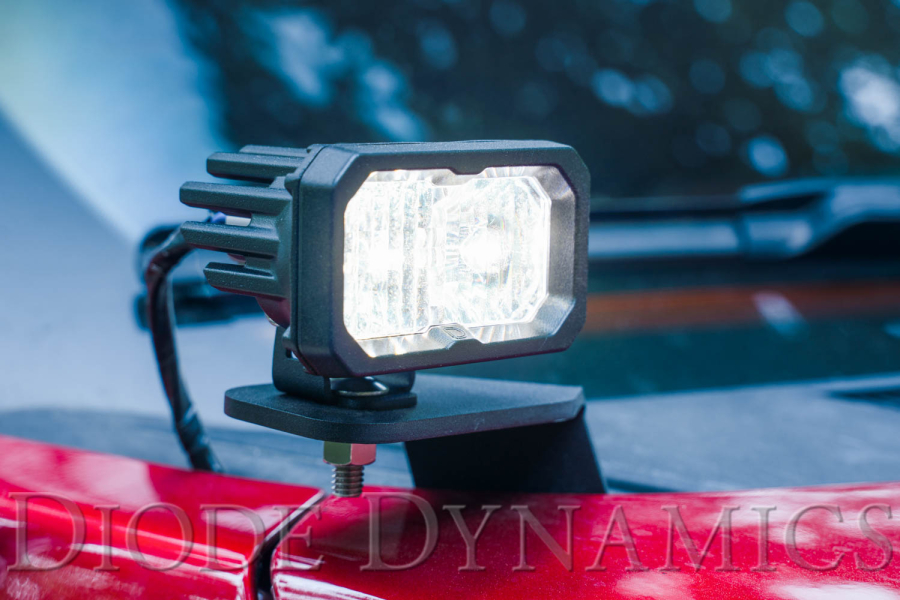 Diode Dynamics - Diode Dynamics Stage Series 2 Inch LED Ditch Light Kit for 2015-2020 Ford F-150, Pro Yellow Combo - ss3dtch-1037-DD6574 - Image 5