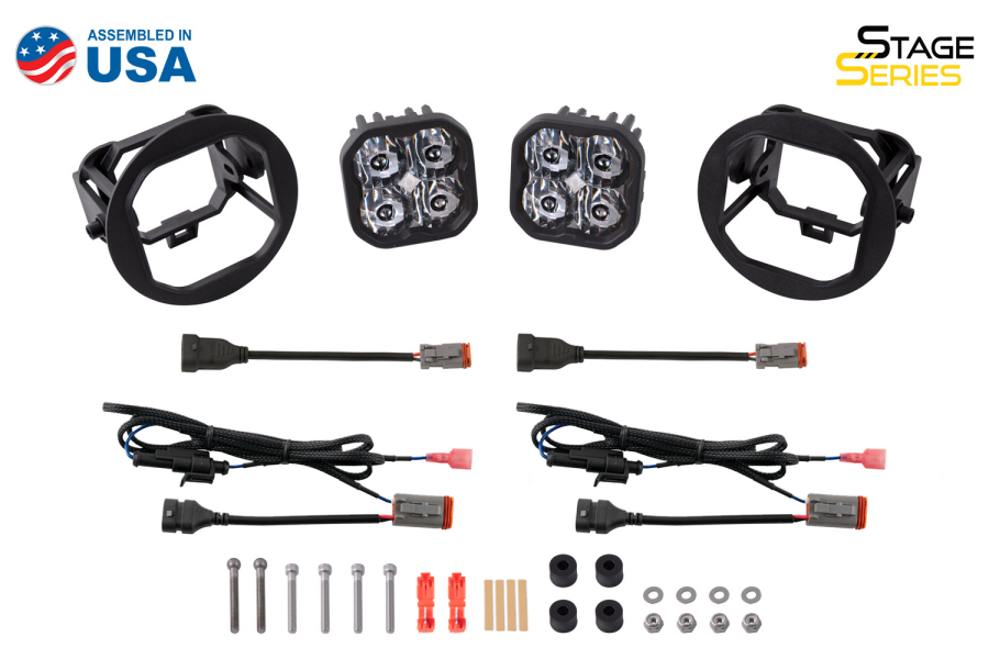 Diode Dynamics - Diode Dynamics SS3 LED Fog Light Kit for 2006-2010 Ford F-150 Yellow SAE Fog Max w/ Backlight - DD7026-ss3fog-1032 - Image 8