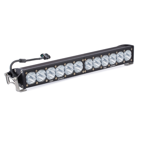 Baja Designs 20 Inch LED Light Bar Single Straight High Speed Spot Pattern OnX6 - 452001