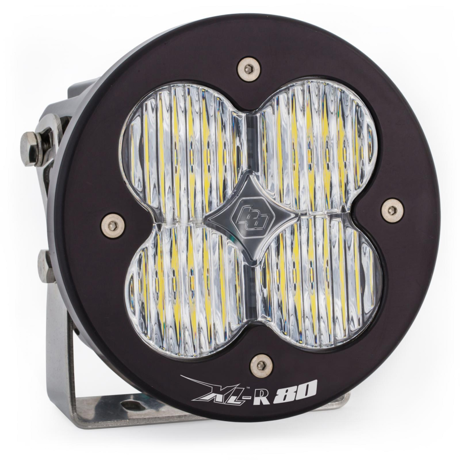 Baja Designs LED Light Pods Clear Lens Spot Each XL R 80 Wide Cornering - 760005