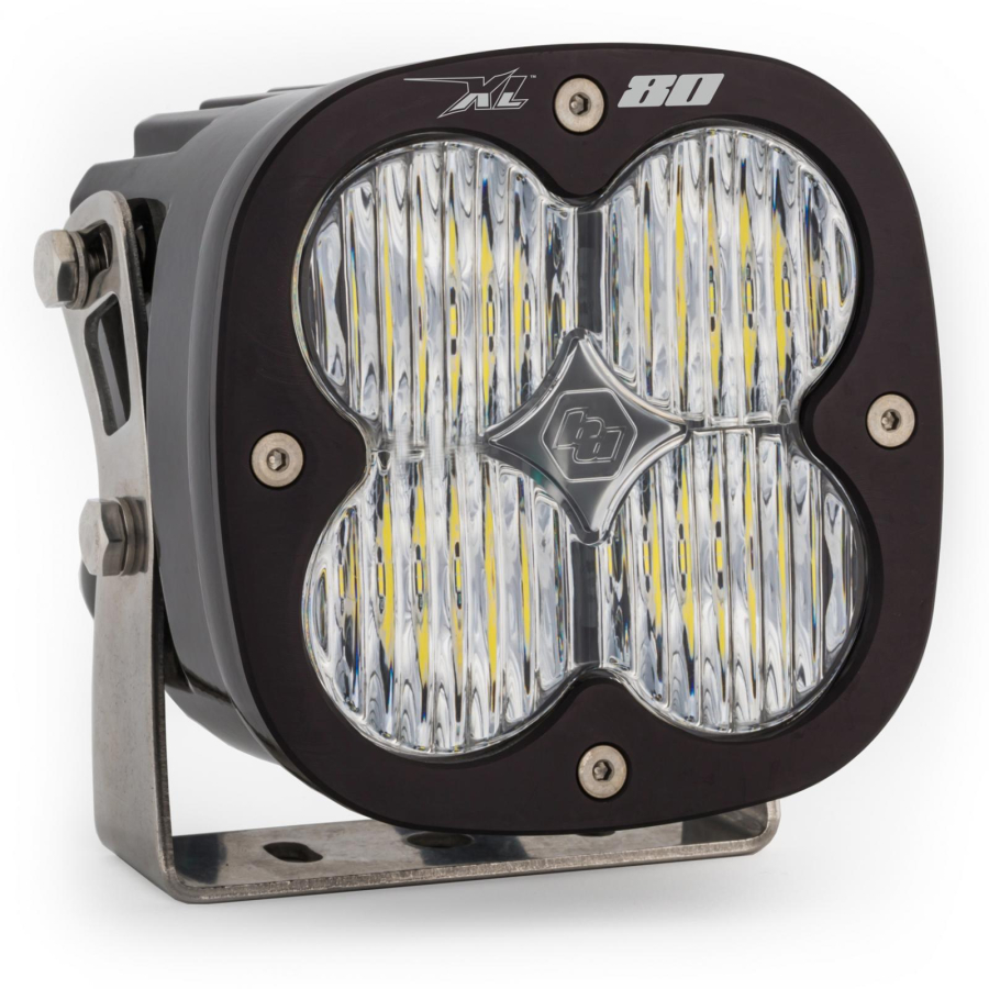Baja Designs LED Light Pods Clear Lens Spot Each XL80 Wide Cornering - 670005