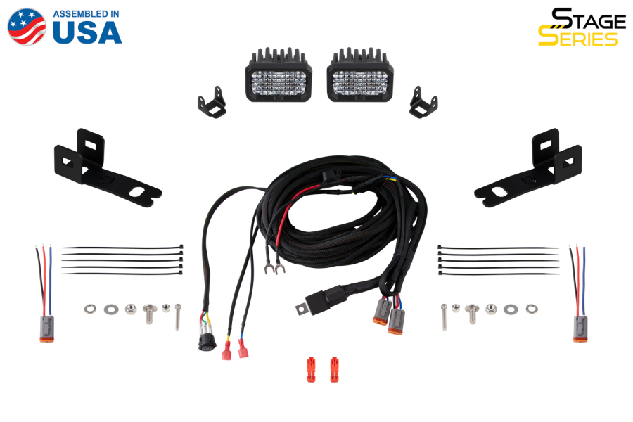 Diode Dynamics - Diode Dynamics Stage Series Reverse Light Kit for 2021-2022 Ford F-150, C2 Pro - DD7377 - Image 8