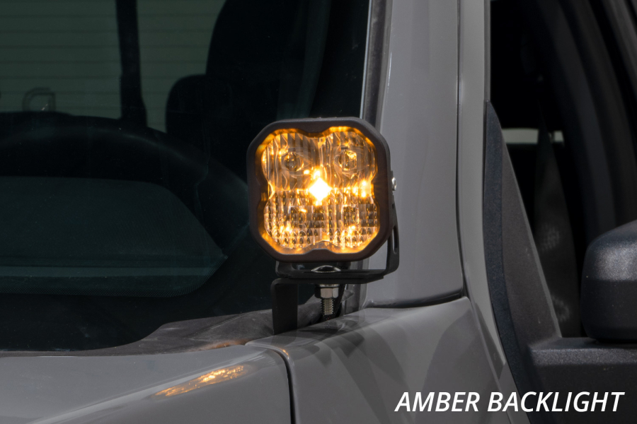 Diode Dynamics - Diode Dynamics Stage Series Backlit Ditch Light Kit for 2021-2022 Ford F-150, SS3 Pro Yellow Combo - DD7372 - Image 6