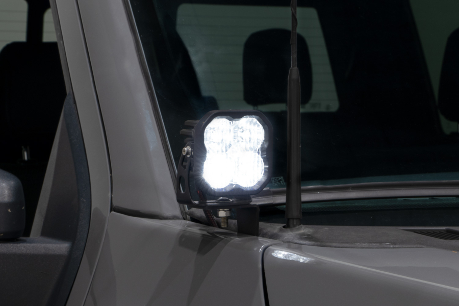 Diode Dynamics - Diode Dynamics Stage Series Backlit Ditch Light Kit for 2021-2022 Ford F-150, SS3 Pro White Combo - DD7371 - Image 2