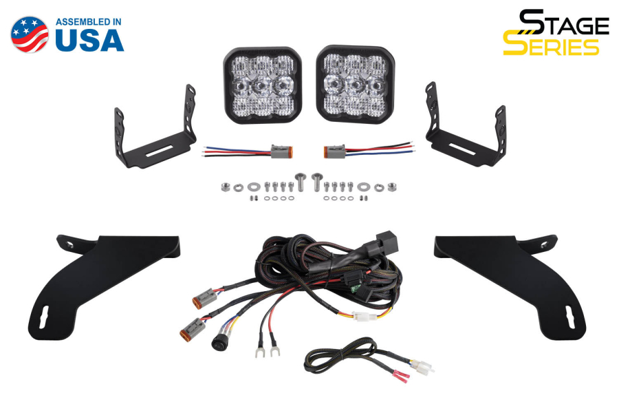 Diode Dynamics - Diode Dynamics SS5 Bumper LED Pod Light Kit for 2021-2022 Ford F-150, Pro White Driving - DD7332 - Image 8