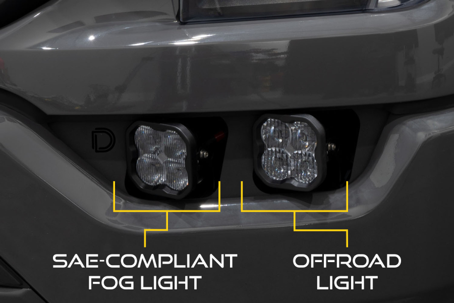 Diode Dynamics - Diode Dynamics SS3 LED Fog Pocket Kit for 2021-2022 Ford F-150, Yellow Max - DD7315 - Image 6