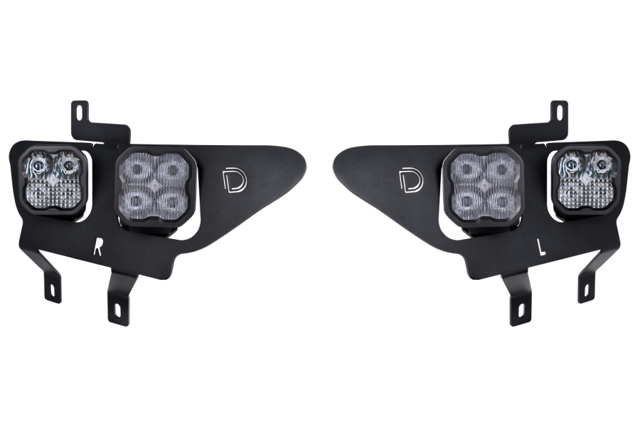 Diode Dynamics - Diode Dynamics SS3 LED Fog Pocket Kit for 2021-2022 Ford F-150, White Pro - DD7312 - Image 3