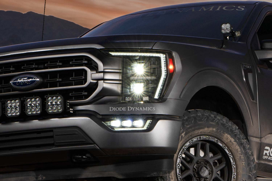 Diode Dynamics - Diode Dynamics Elite Fog Lamps for 2021-2023 Ford F-150, Yellow - DD5170 - Image 2