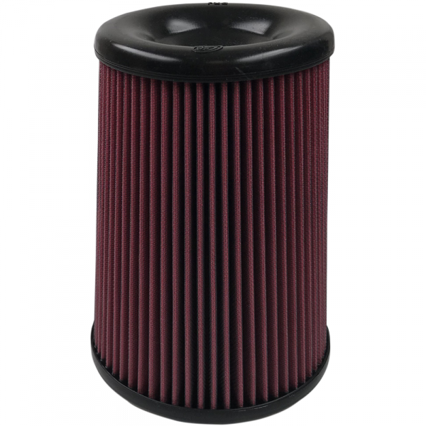 S&B Air Filter For Intake Kits 75-5085,75-5082,75-5103 Oiled Cotton Cleanable Red - KF-1063