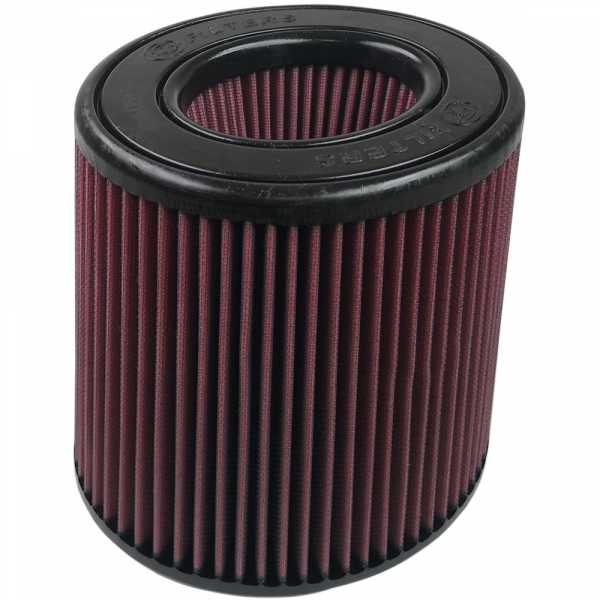 S&B Air Filter For Intake Kits 75-5065,75-5058 Oiled Cotton Cleanable Red - KF-1052