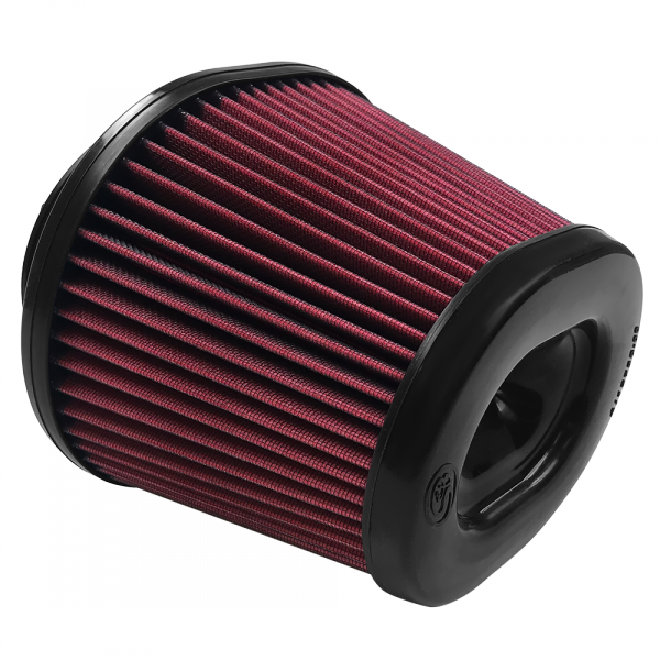 S&B - S&B Air Filter For Intake Kits 75-5105,75-5054 Oiled Cotton Cleanable Red - KF-1051 - Image 1