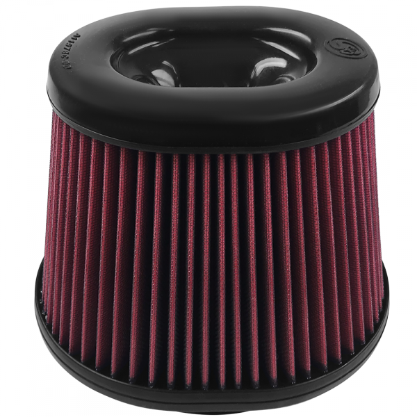 S&B - S&B Air Filter For Intake Kits 75-5105,75-5054 Oiled Cotton Cleanable Red - KF-1051 - Image 3