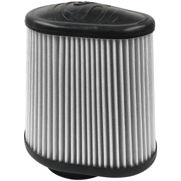 S&B Air Filter For Intake Kits 75-5104,75-5053 Dry Extendable White - KF-1050D