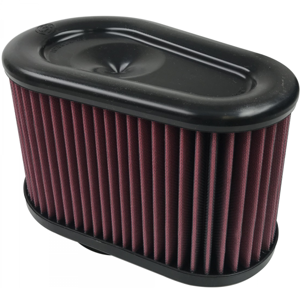 S&B Air Filter For Intake Kits 75-5070 Oiled Cotton Cleanable Red - KF-1039