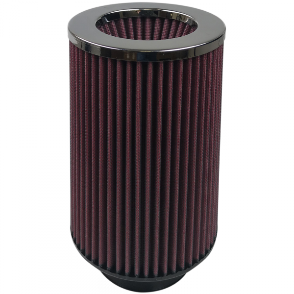 S&B Air Filter For Intake Kits 75-2556-1 Oiled Cotton Cleanable Red - KF-1024