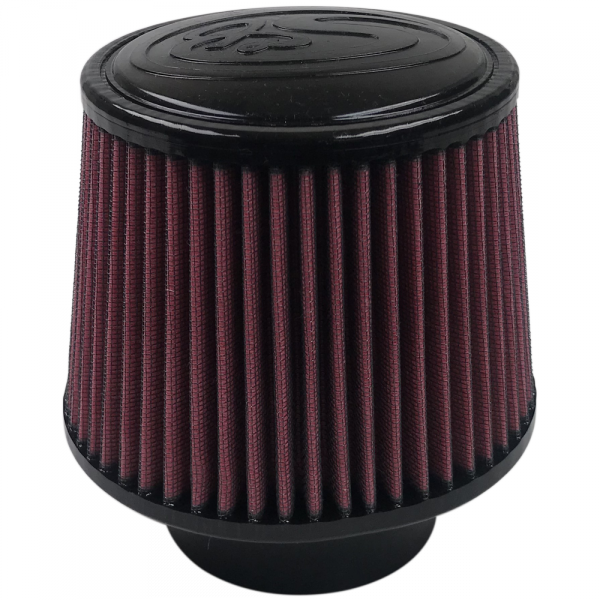 S&B Air Filter For Intake Kits 75-5003 Oiled Cotton Cleanable Red - KF-1023