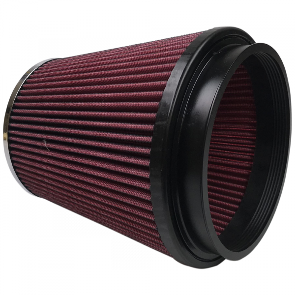 S&B - S&B Air Filter For Intake Kits 75-2557 Oiled Cotton Cleanable 6 Inch Red - KF-1016 - Image 2