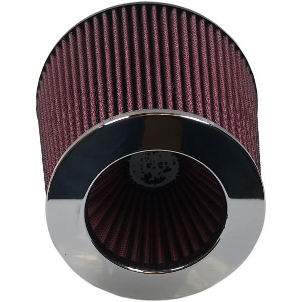 S&B - S&B Air Filter For Intake Kits 75-2557 Oiled Cotton Cleanable 6 Inch Red - KF-1016 - Image 4