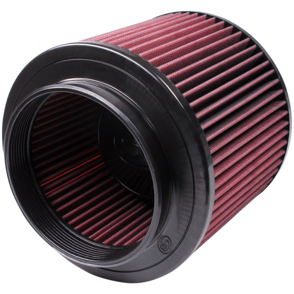 S&B Air Filter for Competitor Intakes AFE XX-91046 Oiled Cotton Cleanable Red - CR-91046