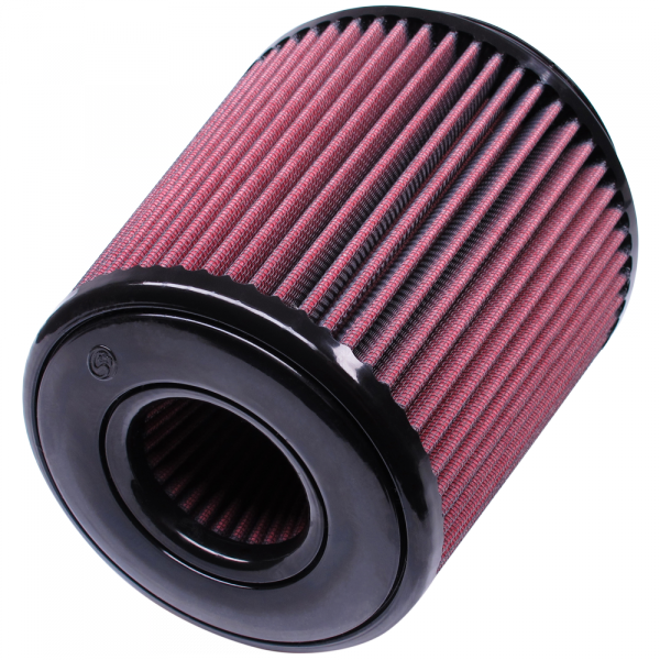 S&B Air Filter for Competitor Intakes AFE XX-91031 Oiled Cotton Cleanable Red - CR-91031