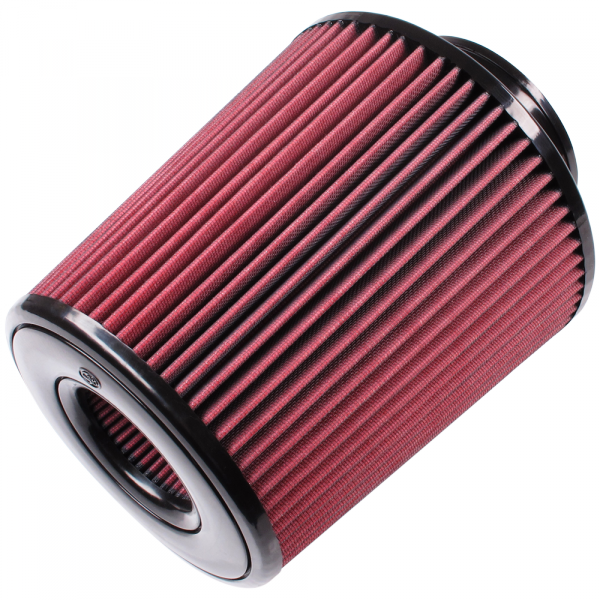 S&B - S&B Air Filter for Competitor Intakes AFE XX-91002 Oiled Cotton Cleanable Red - CR-91002 - Image 4