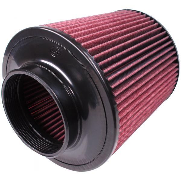 S&B Air Filter for Competitor Intakes AFE XX-90028 Oiled Cotton Cleanable Red - CR-90028