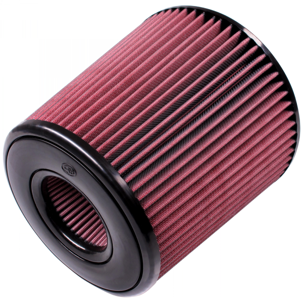 S&B - S&B Air Filter for Competitor Intakes AFE XX-90028 Oiled Cotton Cleanable Red - CR-90028 - Image 2