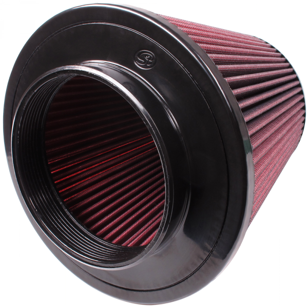 S&B Air Filter for Competitor Intakes AFE XX-90015 Oiled Cotton Cleanable Red - CR-90015