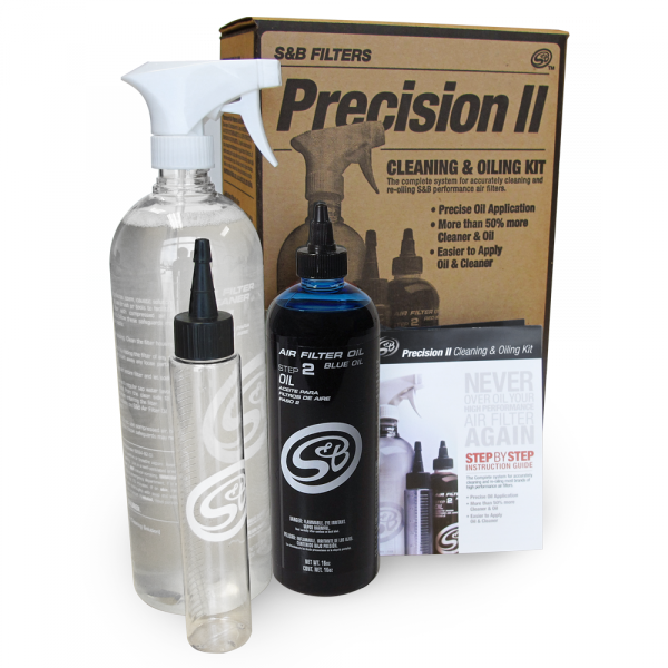 S&B Cleaning Kit For Precision II Cleaning and Oil Kit Blue Oil Oiled - 88-0009