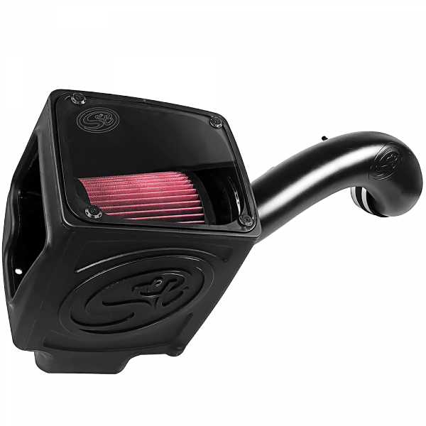 S&B Cold Air Intake For 16-19 Silverado/Sierra 2500, 3500 6.0L Cotton Cleanable Red - 75-5110