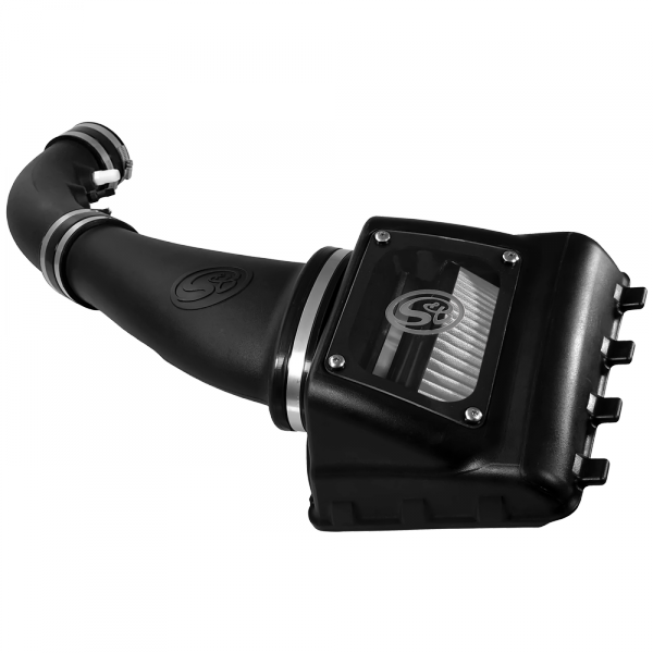 S&B - S&B Cold Air Intake For 11-16 Ford F250, F350 V8-6.2L Dry Dry Extendable White - 75-5108D - Image 3