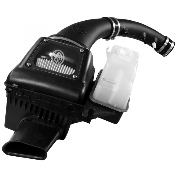 S&B - S&B Cold Air Intake For 11-16 Ford F250, F350 V8-6.2L Dry Dry Extendable White - 75-5108D - Image 4