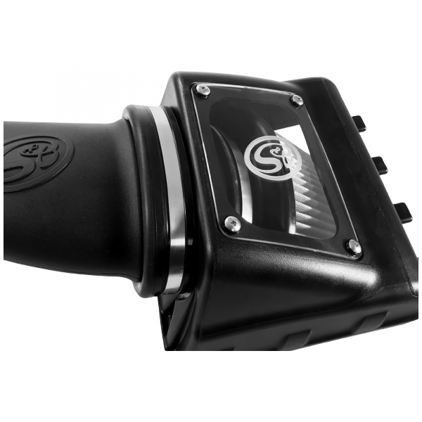 S&B - S&B Cold Air Intake For 11-16 Ford F250, F350 V8-6.2L Dry Dry Extendable White - 75-5108D - Image 10