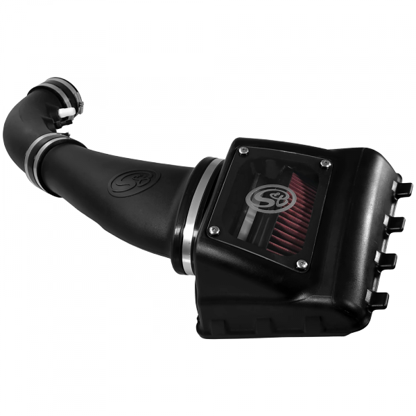 S&B - S&B Cold Air Intake For 11-16 Ford F250, F350 V8-6.2L Oiled Cotton Cleanable Red - 75-5108 - Image 4