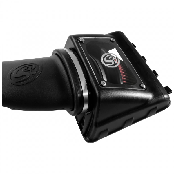 S&B - S&B Cold Air Intake For 11-16 Ford F250, F350 V8-6.2L Oiled Cotton Cleanable Red - 75-5108 - Image 8