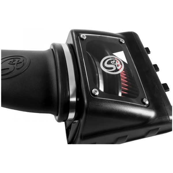 S&B - S&B Cold Air Intake For 11-16 Ford F250, F350 V8-6.2L Oiled Cotton Cleanable Red - 75-5108 - Image 13