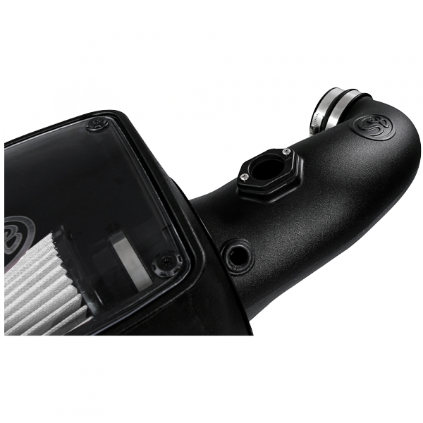 S&B - S&B Cold Air Intake For 08-10 Ford F250 F350 V8-6.4L Powerstroke Dry Extendable White - 75-5105D - Image 7